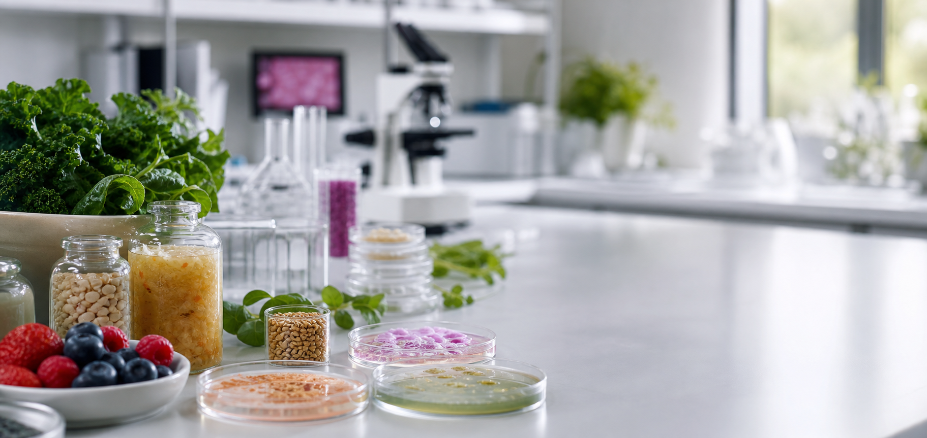 Functional food ingredients and microbiome research materials
